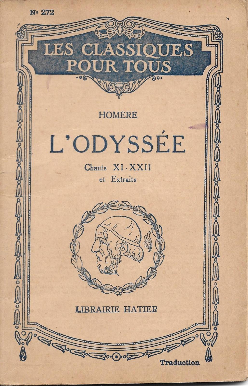 Homer: L'Odyssée (French language, Hatier)