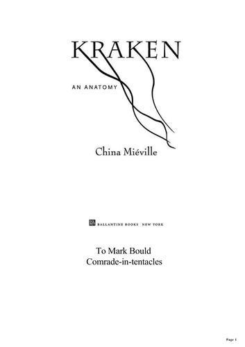 China Miéville: Kraken (2010)