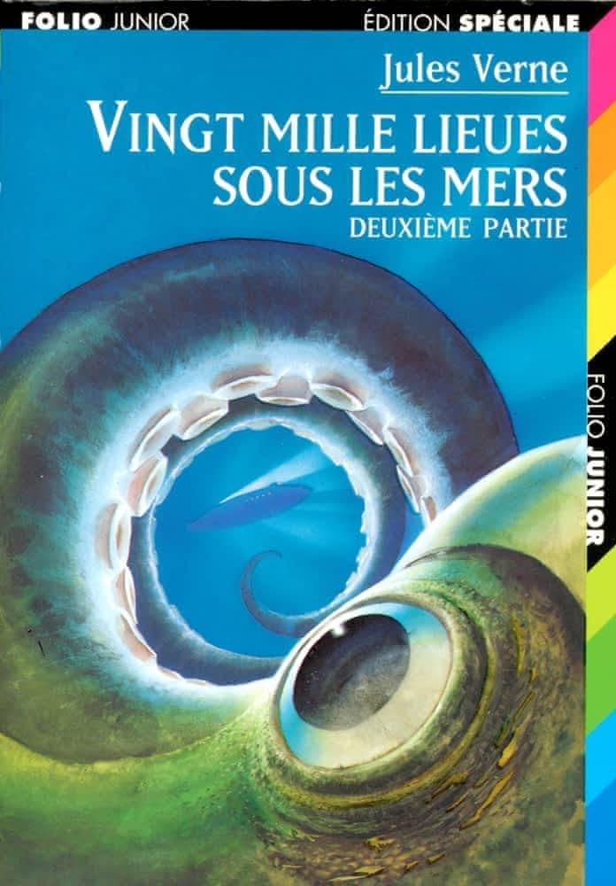 Jules Verne: Vingt mille lieues sous les mers (French language, 1998, Éditions Gallimard)