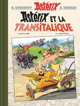 Didier Conrad, Jean-Yves Ferri: Astérix et la Transitalique (French language, 2017, Editions Albert René)